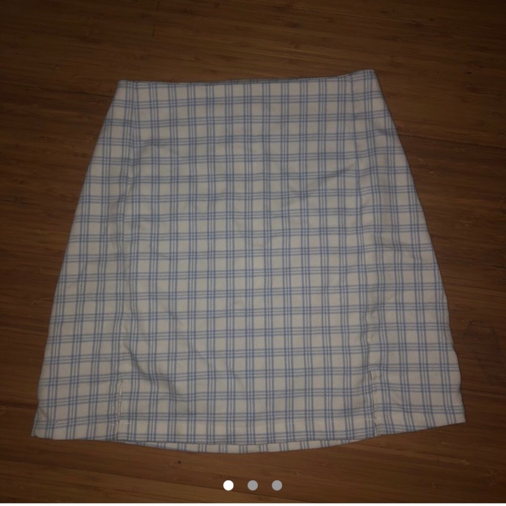 Blue and White Cara Skirt